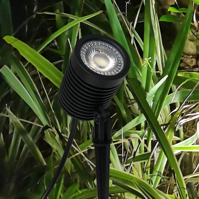 Mini outdoor spotlight modern decorative garden lamp - vue 6 sur 6