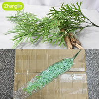 Artificial succulent plants for festive wall decoration