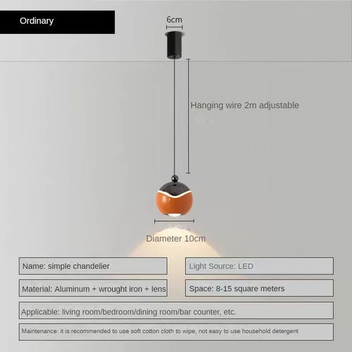 LED chandelier for decorating various indoor and outdoor spaces - vue 9 sur 11
