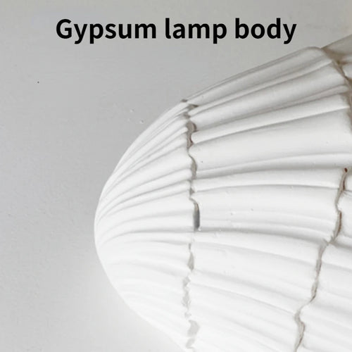 Modern creative LED gypsum shell wall light - vue 6 sur 9