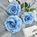 Silk floral decoration with roses and branches for parties