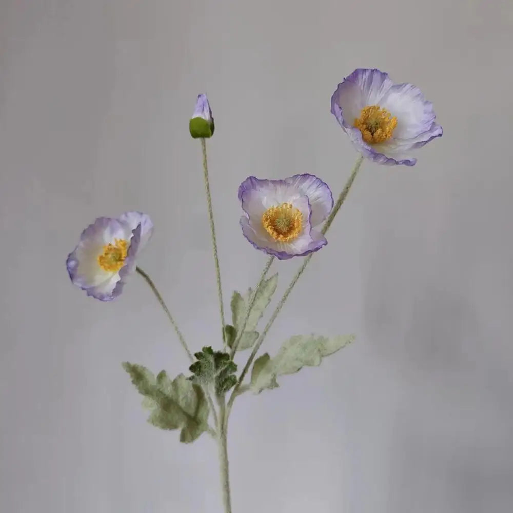 Artificial poppy flower bouquet for home, garden, and party decoration - vue 24 sur 26