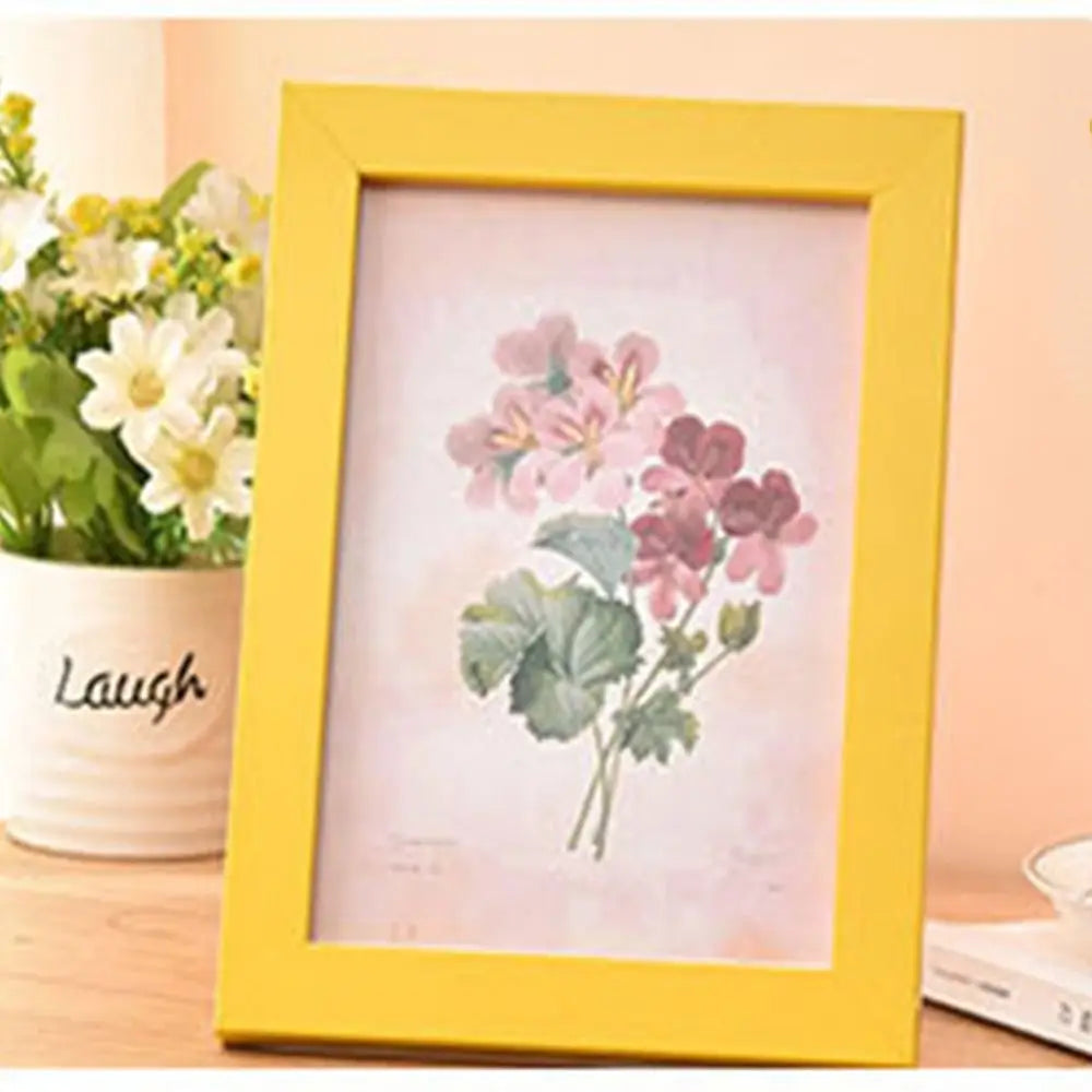 Handcrafted colourful photo frame for DIY display and home decor - vue 14 sur 16