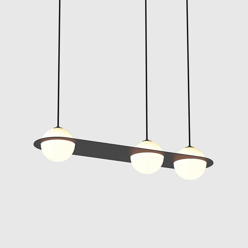 Minimalist geometric pendant light for modern commercial spaces - vue 4 sur 11