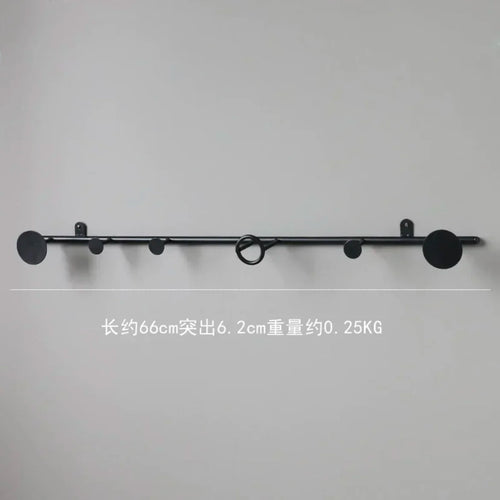 Nordic luxury decorative wall mounted clothes and hat rack - vue 16 sur 18