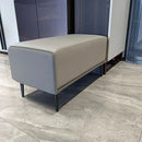 Italian leather stools for designer and modern interiors