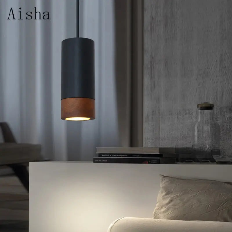 Minimalist designer pendant light for modern interior decor - vue 2 sur 7