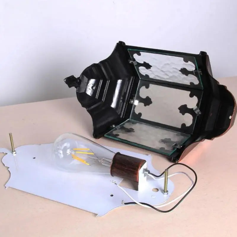Aluminium outdoor wall light for walkway and garden - vue 6 sur 8