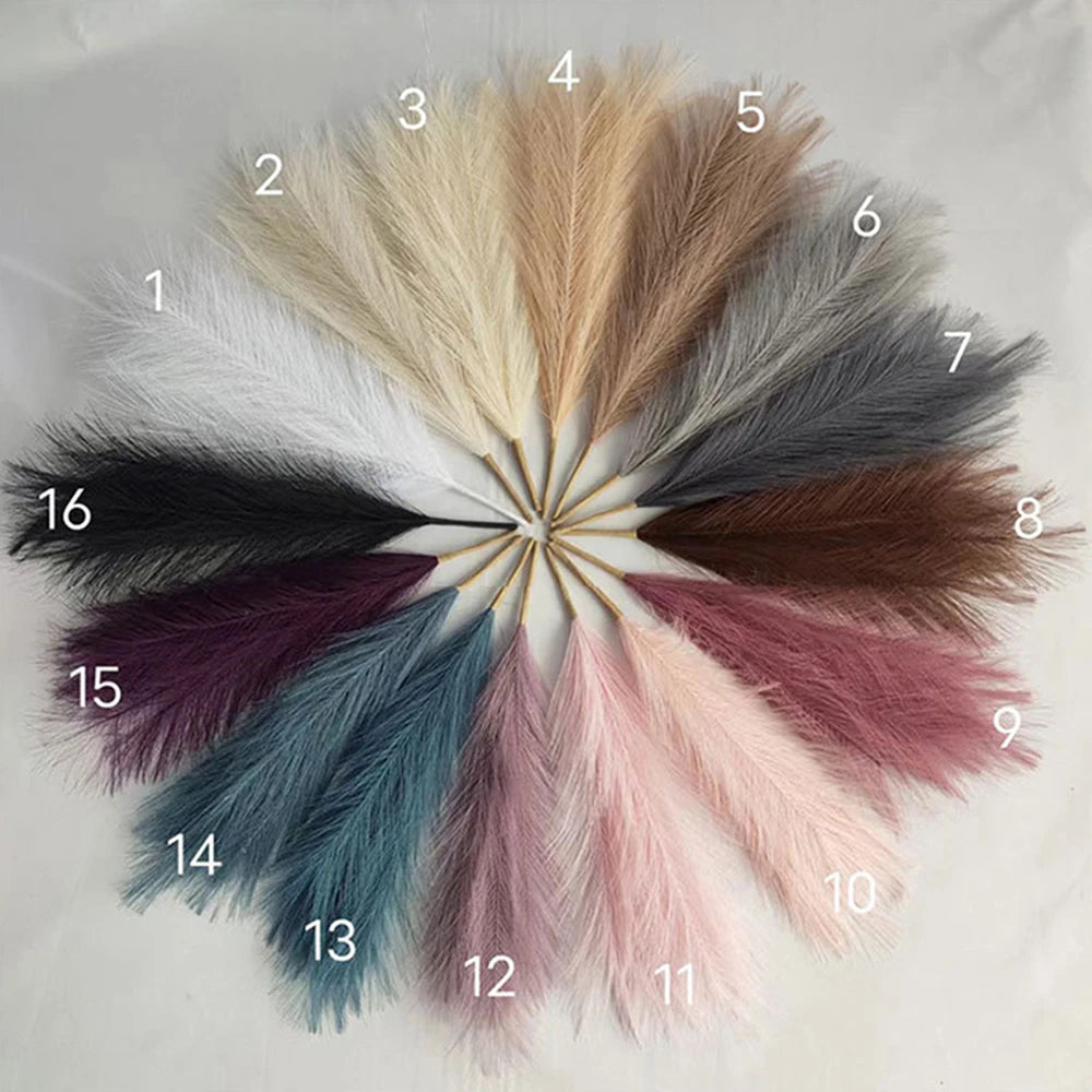 Pampas grass bouquet artificial reeds for festive events