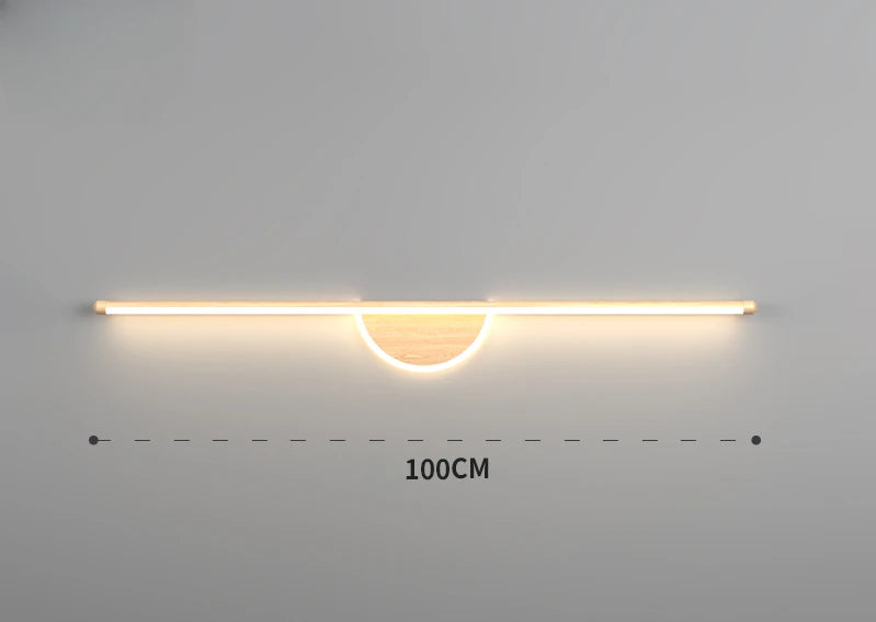 modern led wall light for home decor and makeup - vue 8 sur 11