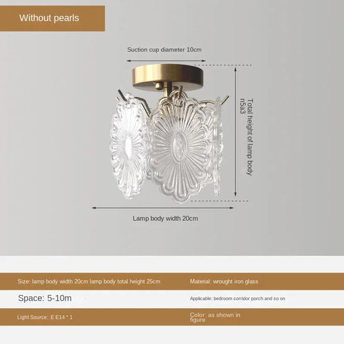 Lightweight crystal glass chandelier for modern lighting - vue 22 sur 30