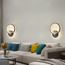 Modern minimalist wall light for hallways and stairs