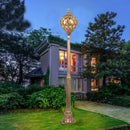 Decorative single-head LED garden lamp
