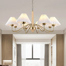 Elegant wooden chandelier for kitchen and island pendant light