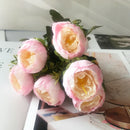 Small artificial flower bouquet for spring decoration and weddings