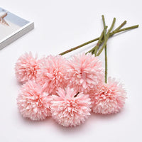 Artificial dandelion chrysanthemum flower for wedding and event decoration