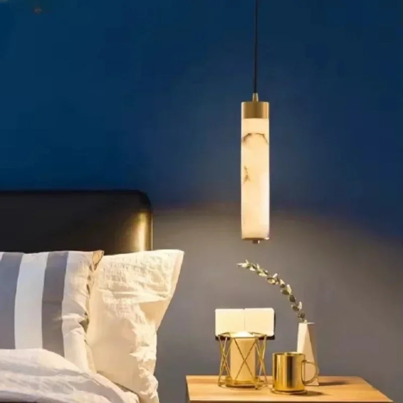 Modern nordic marble chandelier for interior decoration - vue 5 sur 7