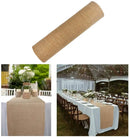 Jute table runner rustic wedding decoration