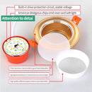 Round recessed LED ceiling light for versatile interior lighting