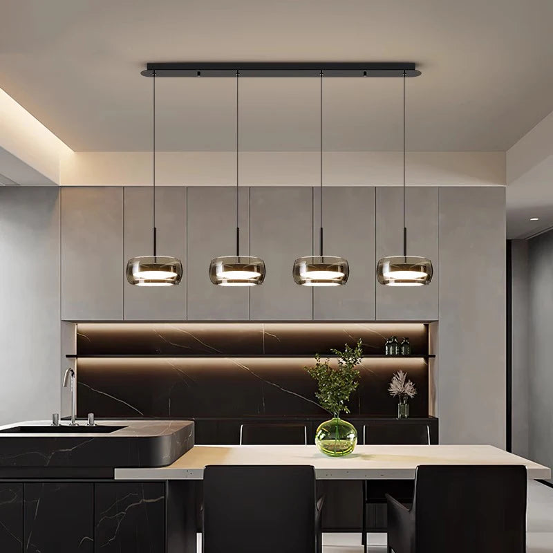 Decorative indoor chandelier with pendant lights