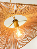 Nordic straw chandelier for modern and elegant decor