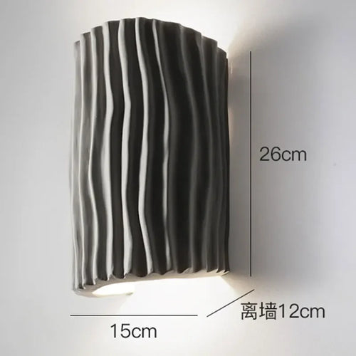 Nordic macaron wall light for modern decor - vue 10 sur 10