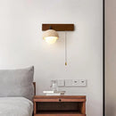 Creative wall light with switch and adjustable lighting angle