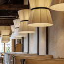 Modern Chinese fabric chandelier for elegant interior decor