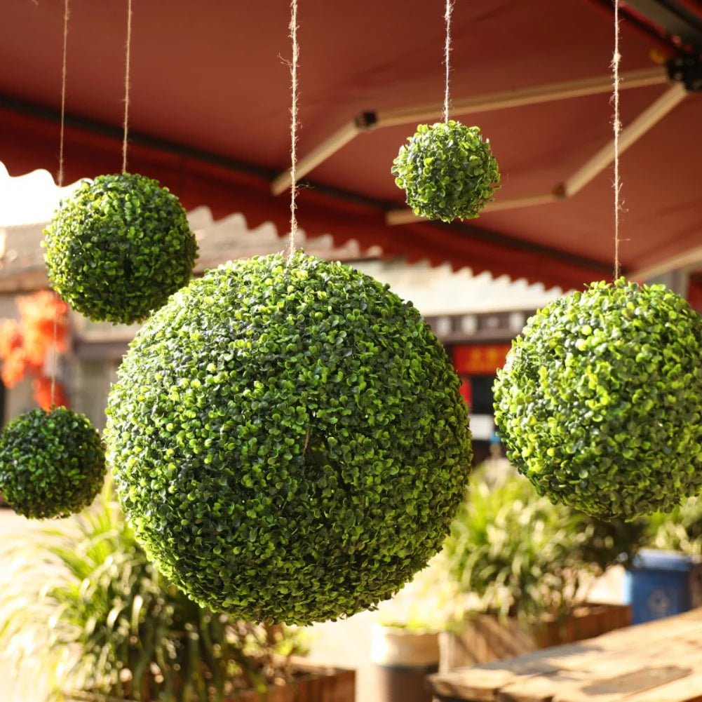 Artificial topiary ball for garden, wedding and decoration - vue 3 sur 6