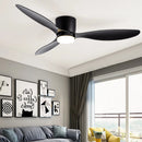 Nordic style smart ceiling fan light for modern interiors