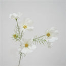 Set of 3 decorative artificial flowers for festive occasions