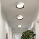 Retro full spectrum eye protection ceiling lights bauhaus chrome