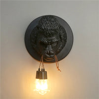Modern resin art deco vintage wall light