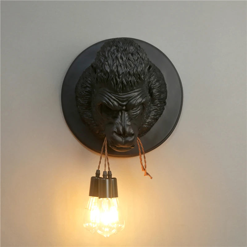 Modern resin art deco vintage wall light