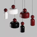 Adjustable metal wire pendant light for various indoor spaces