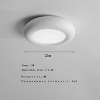 Simple modern hallway lamp with full spectrum