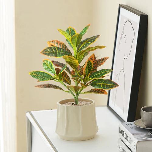 Artificial ficus tree for indoor or outdoor decoration - vue 2 sur 6