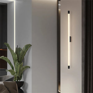 Nordic LED round mirror wall light for villa decoration
