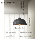 Japanese wabi sabi chandelier for modern Nordic decor