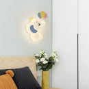 Creative elephant-shaped wall light for indoor lighting