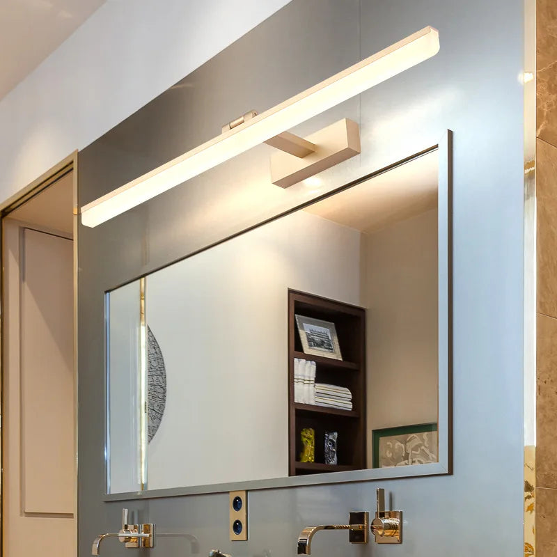 Modern LED mirror vanity and cloakroom lamp - vue 3 sur 23