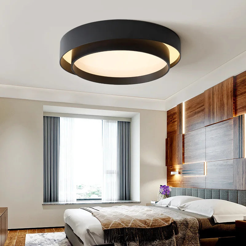 Modern round ceiling light for creative Nordic lighting