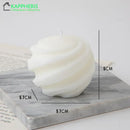 decorative swirl scented candles aesthetic aromatic for home