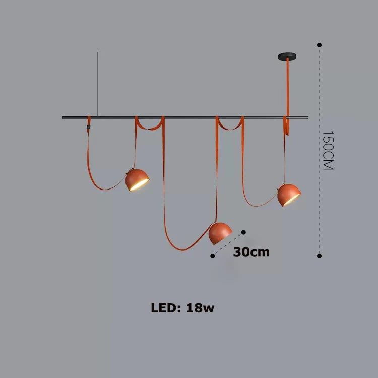 Artistic dimmable chandelier for modern interior decor - vue 13 sur 14
