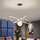 Modern aluminium pendant light for elegant interior decor