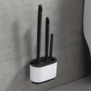 Silicone brush set for quick and easy cleaning