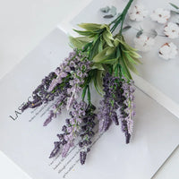 Artificial lavender for table and wedding decoration