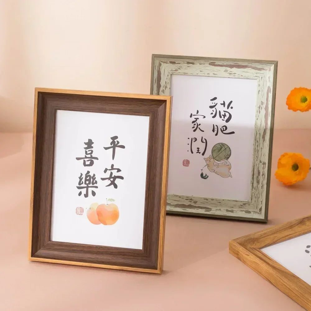 Decorative acrylic photo frame for living room and bedroom
