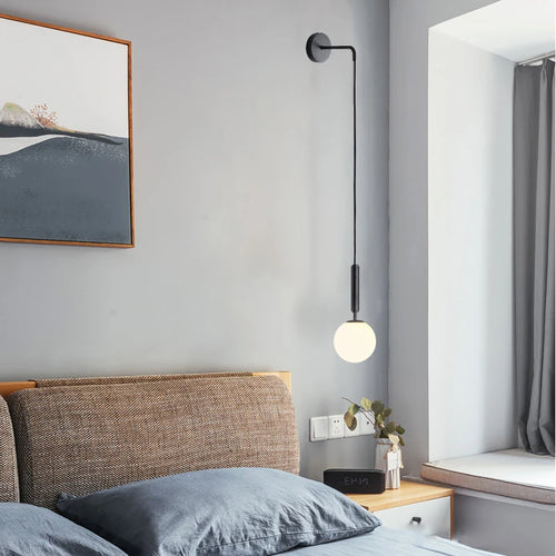 Modern nordic style LED wall light, simple decorative luxury - vue 7 sur 12