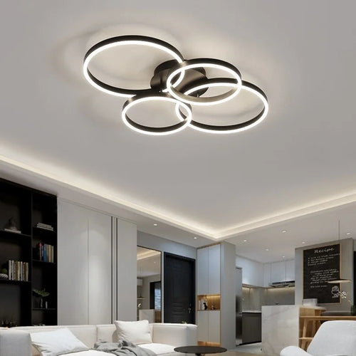 Modern Nordic ceiling light with premium lighting and sleek design - vue 2 sur 10